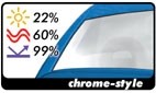 Raamfolie chrome CFC CutLine ThermoTec VarioKIT 0.76x300cm